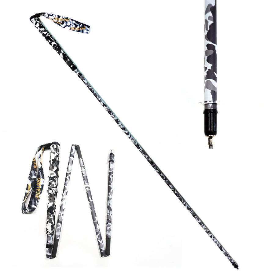 Foldable Carbon Trekking Poles – Camouflage Design & Ultralight