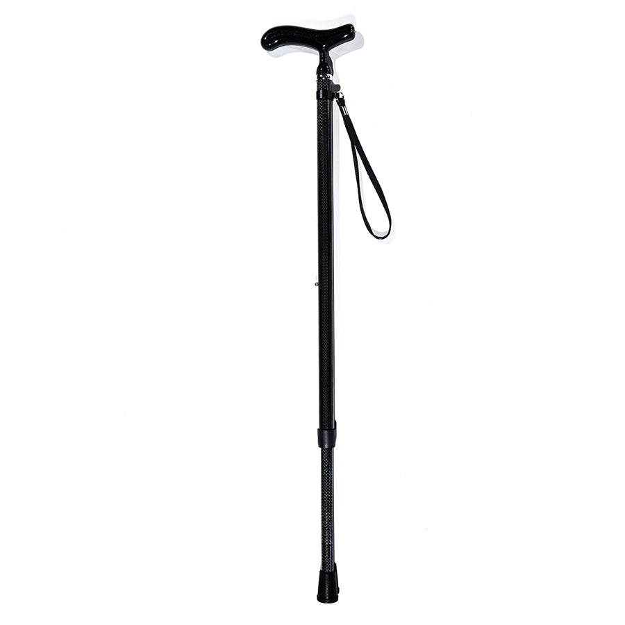 Ultralight Carbon Fiber Walking Cane - Adjustable Height
