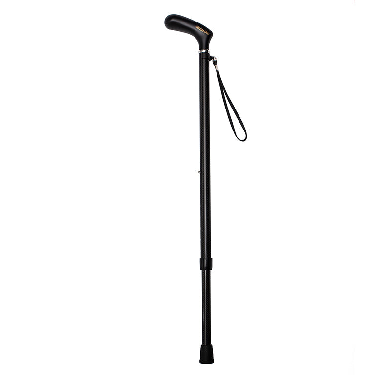 Ultralight Carbon Fiber Walking Cane - European style K handle