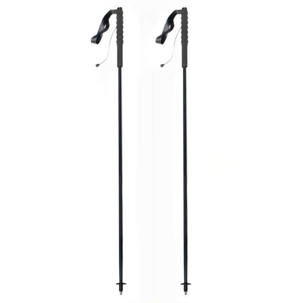 120g Carbon Fiber Hiking Poles – Foldable & Ultralight (Silver Blue)