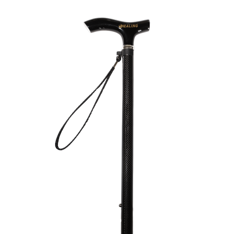 Ultralight Carbon Fiber Walking Cane - Japanese style glossy finish