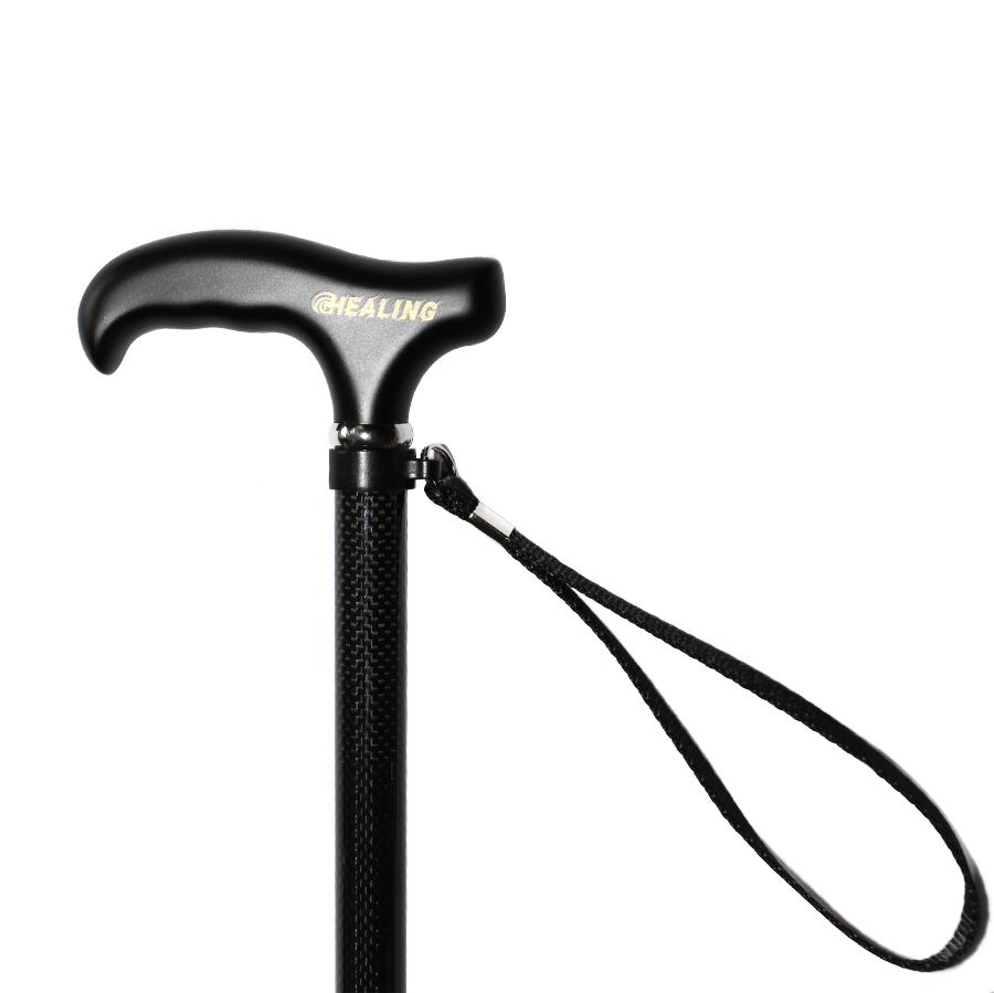 Ultralight Carbon Fiber Walking Cane - Adjustable Height