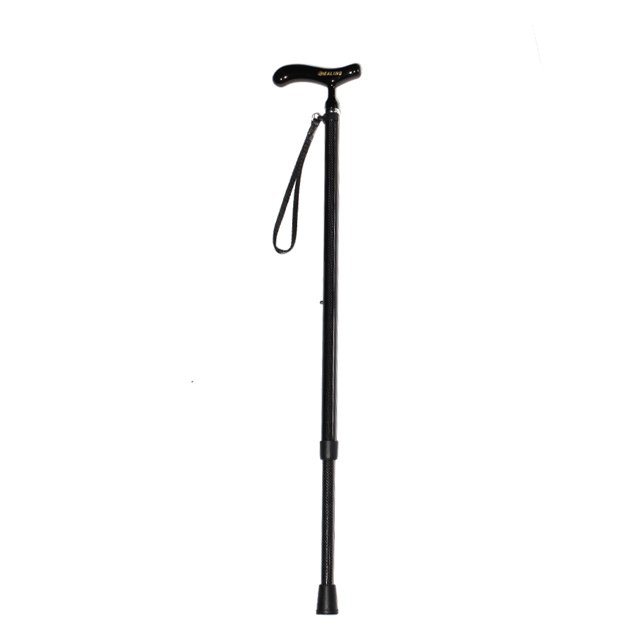 Ultralight Carbon Fiber Walking Cane - Adjustable Height