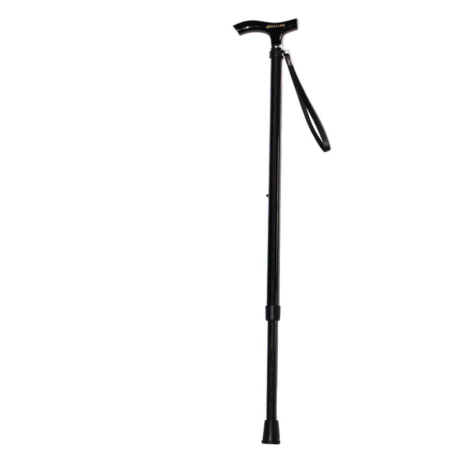 Ultralight Carbon Fiber Walking Cane - Japanese style glossy finish
