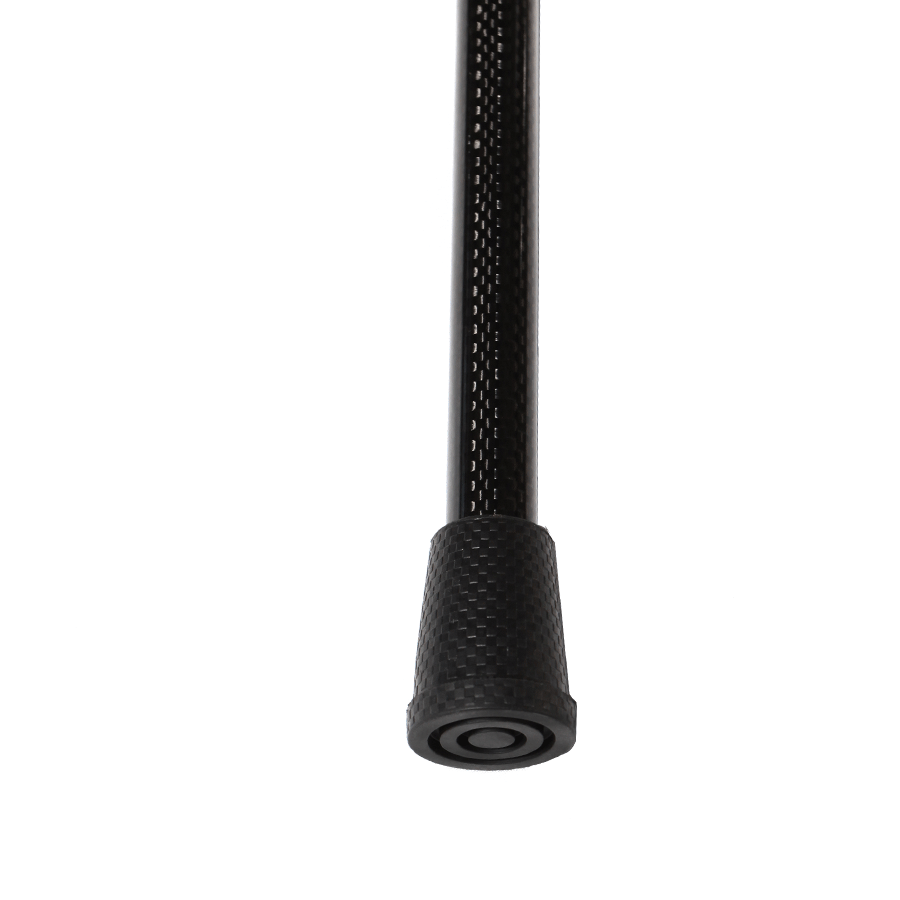 5 section Folding Carbon Fiber Walking Cane - Adjustable Height