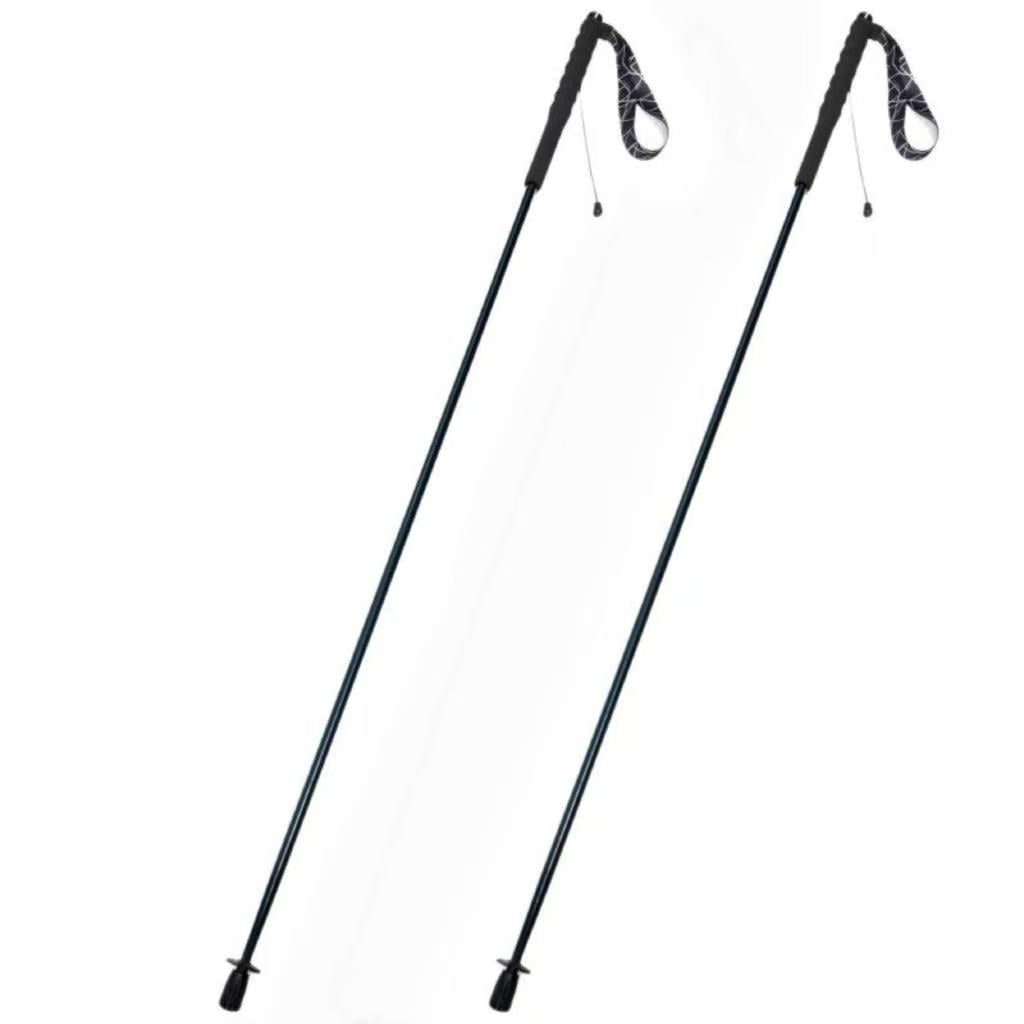 Carbon Trekking Poles – Compact Folding Design (Dark Blue)