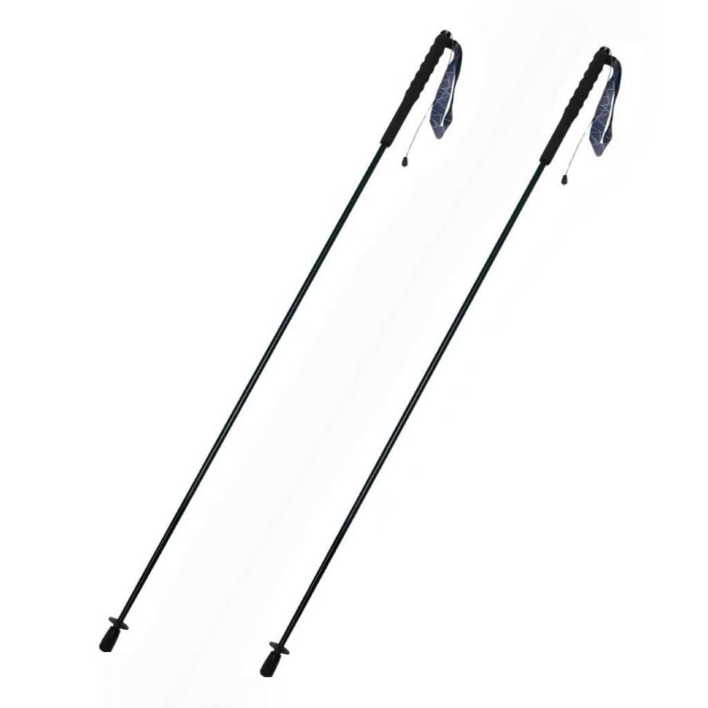 Foldable Carbon Hiking Poles – Compact & Lightweight (Dark Green)