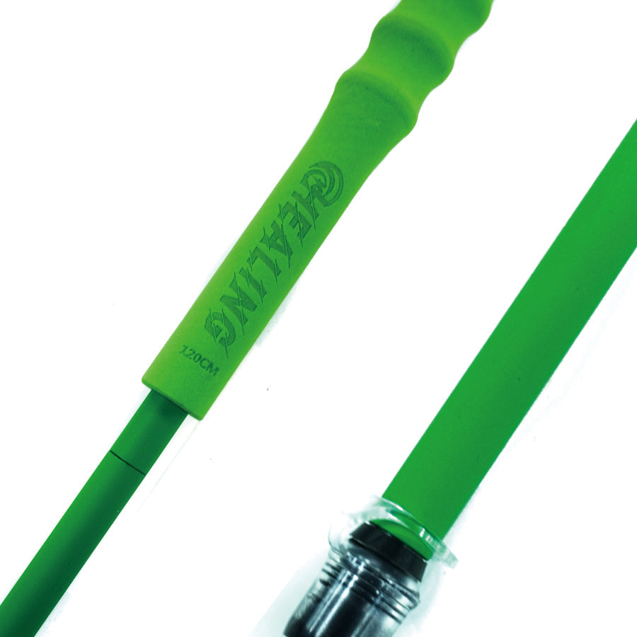 Carbon Hiking Poles – High Visibility & Foldable (Neon Green)