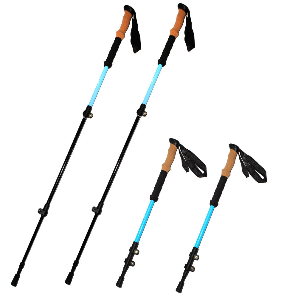Adjustable Carbon Trekking Poles – Custom Height & Stability