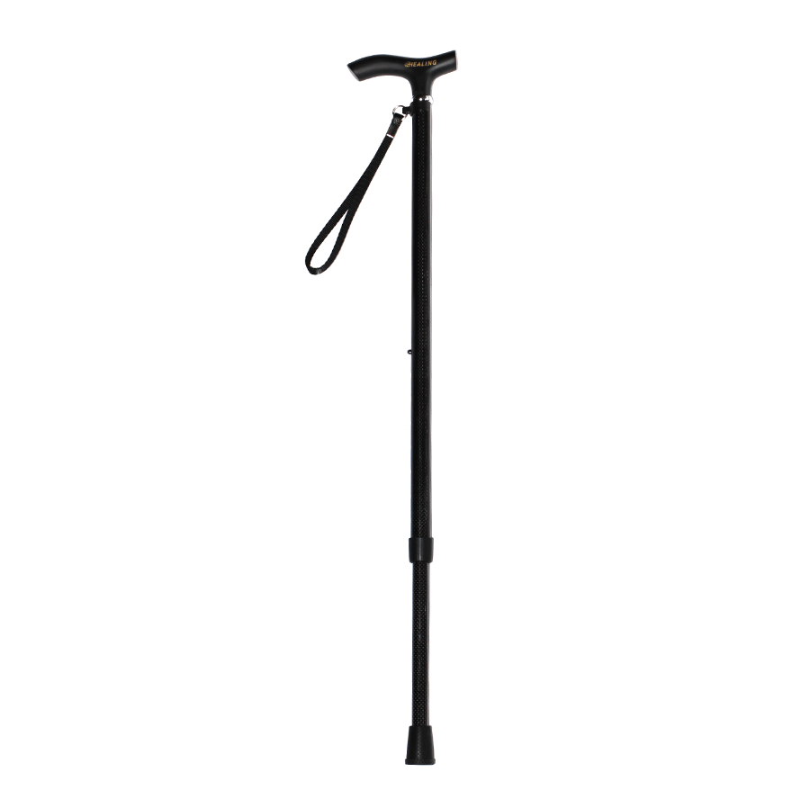 Ultralight Carbon Fiber Walking Cane - Japanese style cane handle
