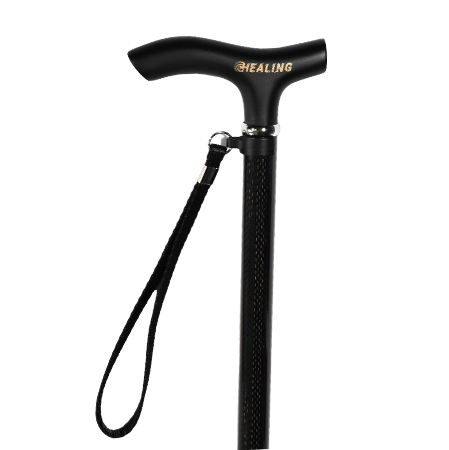 Ultralight Carbon Fiber Walking Cane - Japanese style cane handle