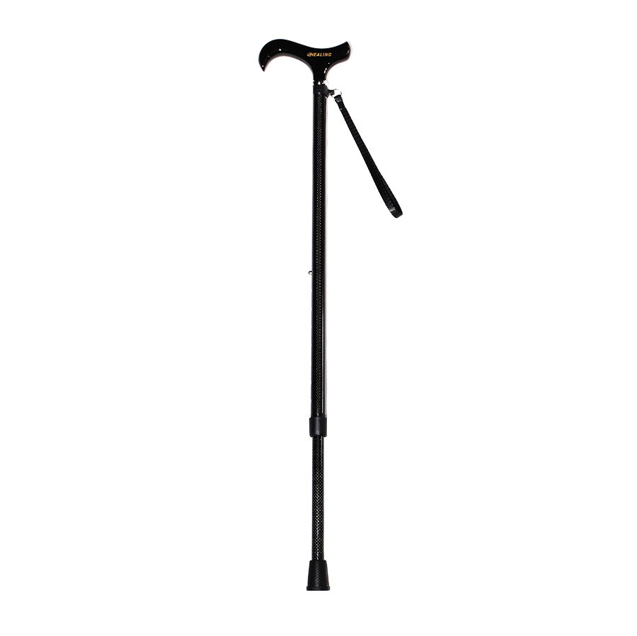 Ultralight Carbon Fiber Walking Cane - European style cane handle
