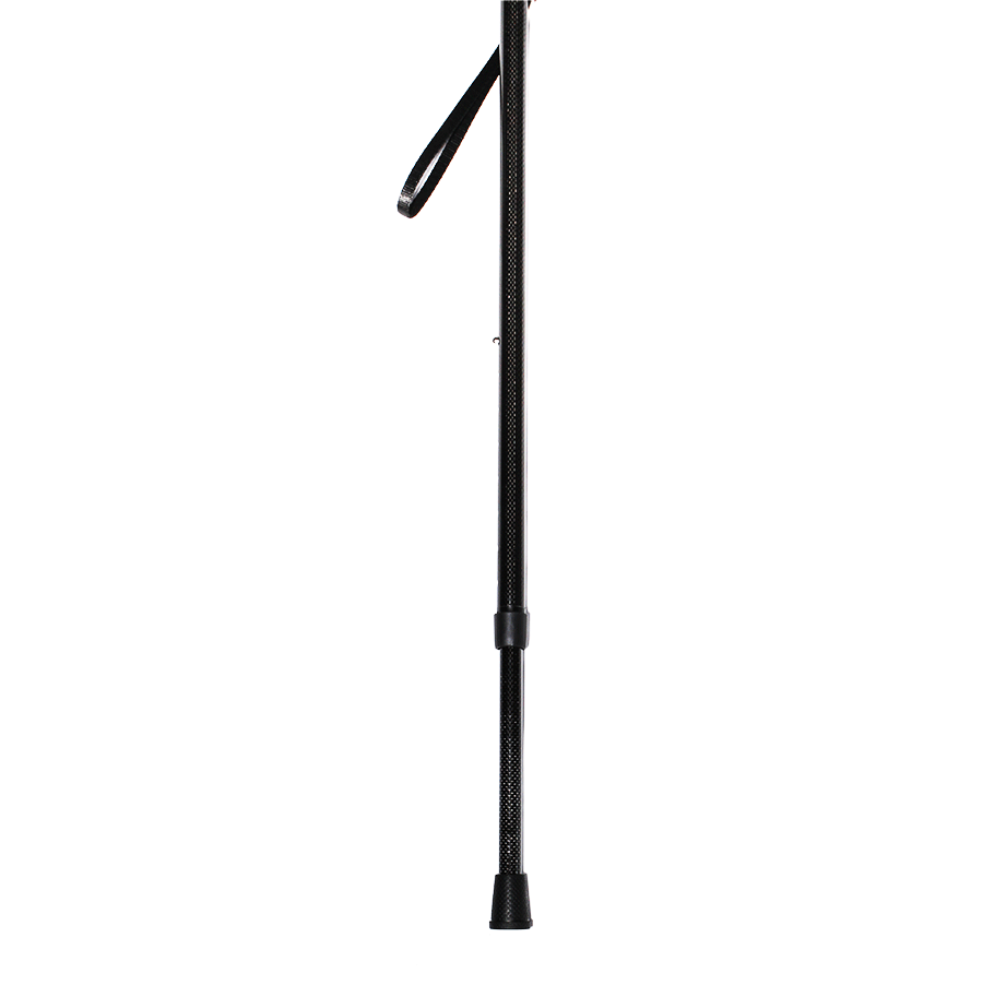 Ultralight Carbon Fiber Walking Cane - European style cane handle