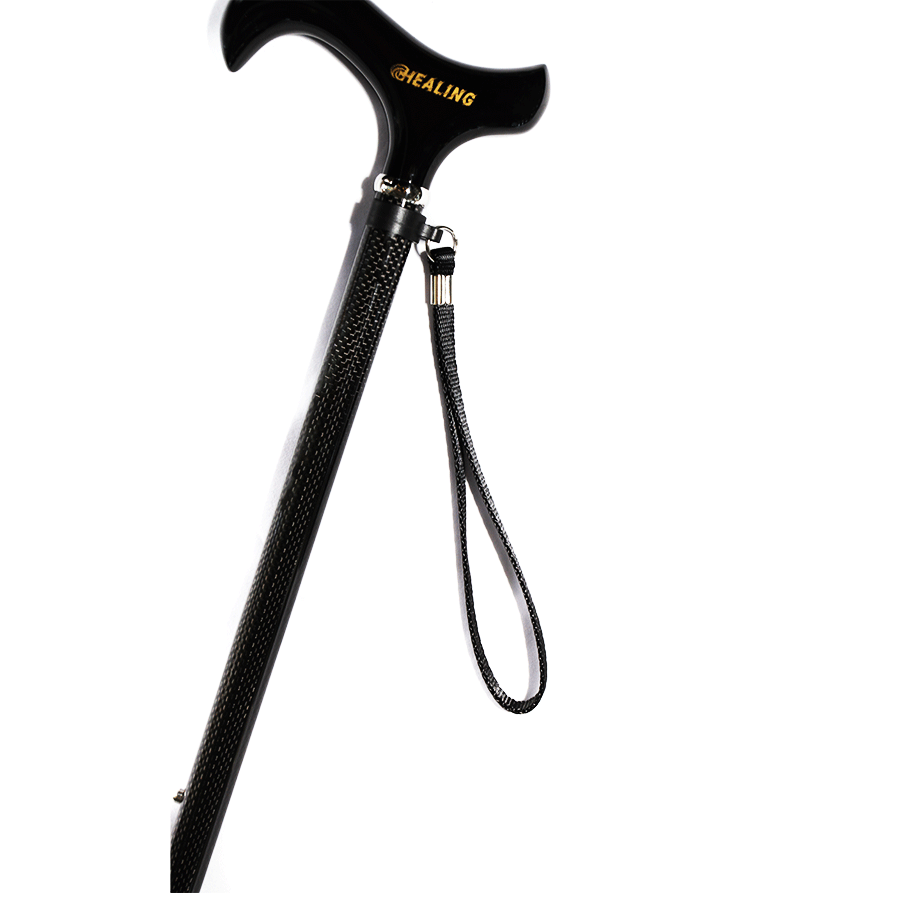 Ultralight Carbon Fiber Walking Cane - European style cane handle