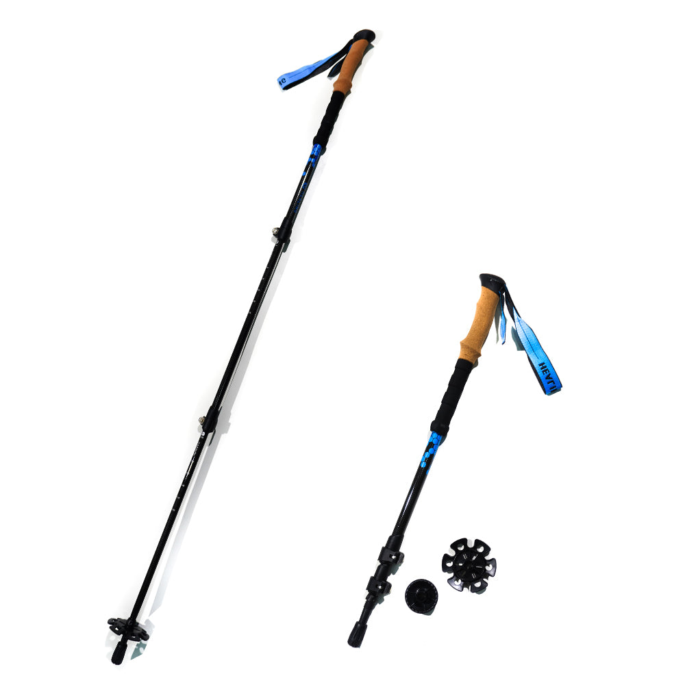 Adjustable Carbon Fiber Hiking Poles – Versatile & Durable