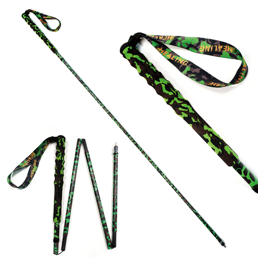 Foldable Carbon Hiking Poles – Outdoor Camouflage & Lightweight