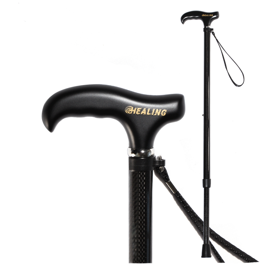 Ultralight Carbon Fiber Walking Cane - Adjustable Height