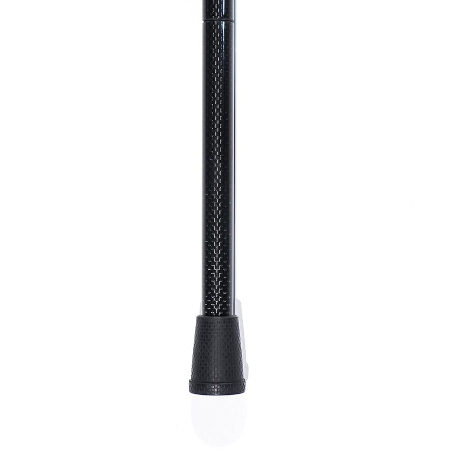 5 section Folding Carbon Fiber Walking Cane -Japanese-style Wenge Wood handle
