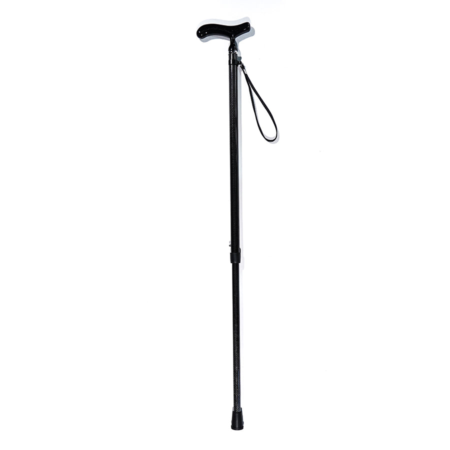 Ultralight Carbon Fiber Walking Cane - Adjustable Height