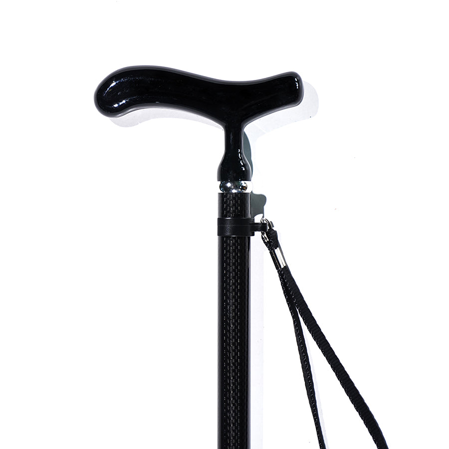 Ultralight Carbon Fiber Walking Cane - Adjustable Height