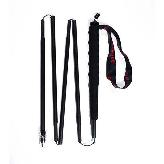 Carbon Fiber Trekking Poles Black - Ultralight and Folding