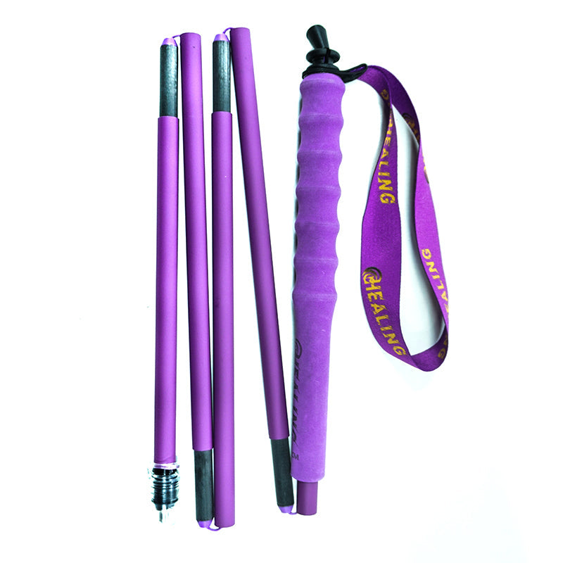 Carbon Trekking Poles – Stylish Design & Ultralight (Purple)