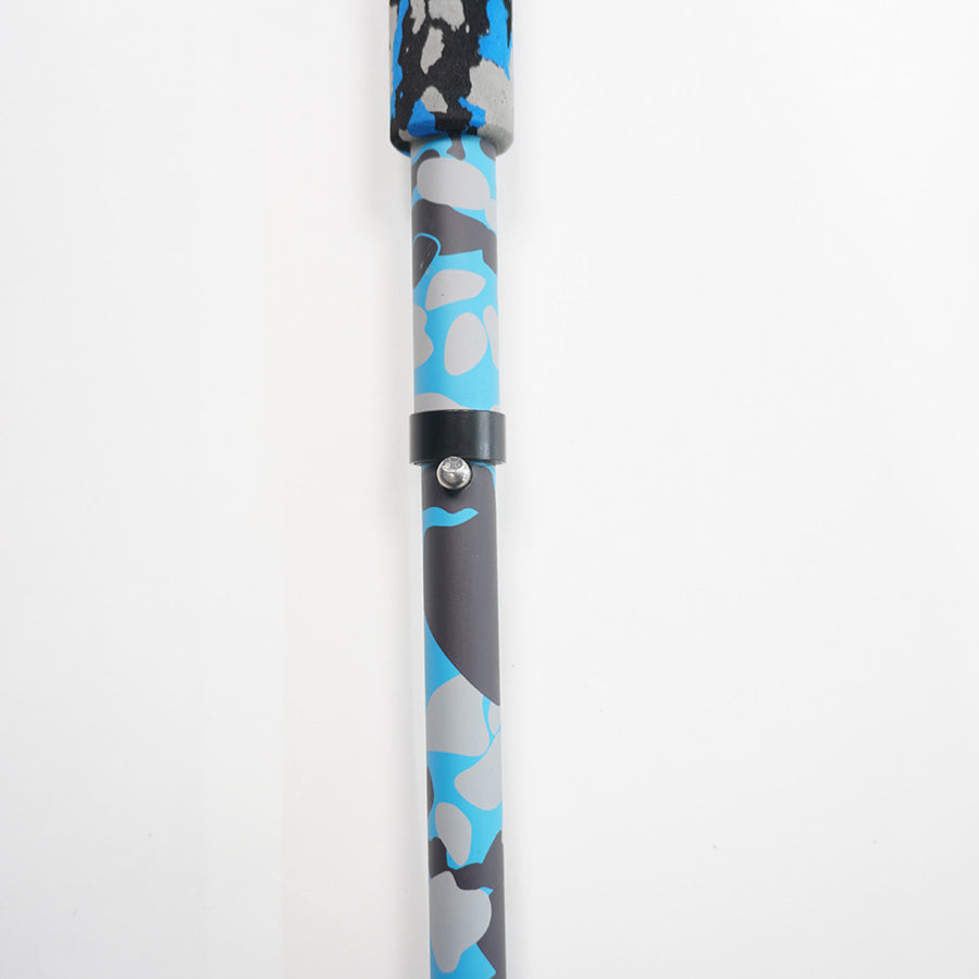 Carbon Trekking Poles – Lightweight & Foldable (Blue Camo)