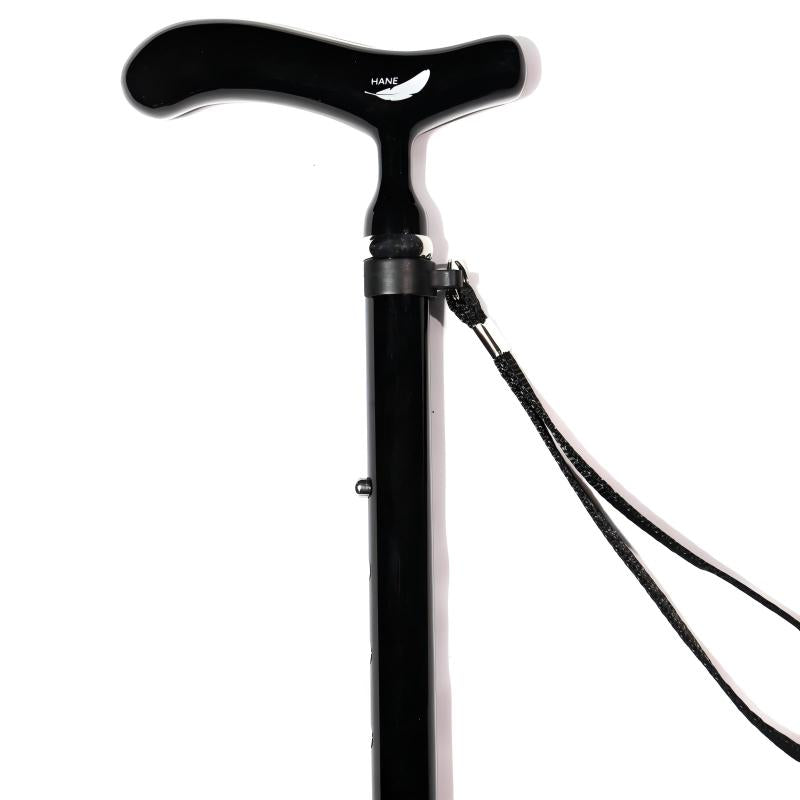 5 section Folding Carbon Fiber Walking Cane - Feather style