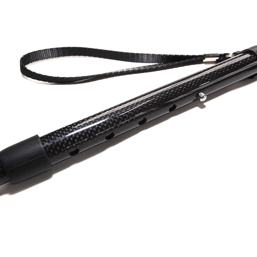 5 section Folding Carbon Fiber Walking Cane - European style cane handle