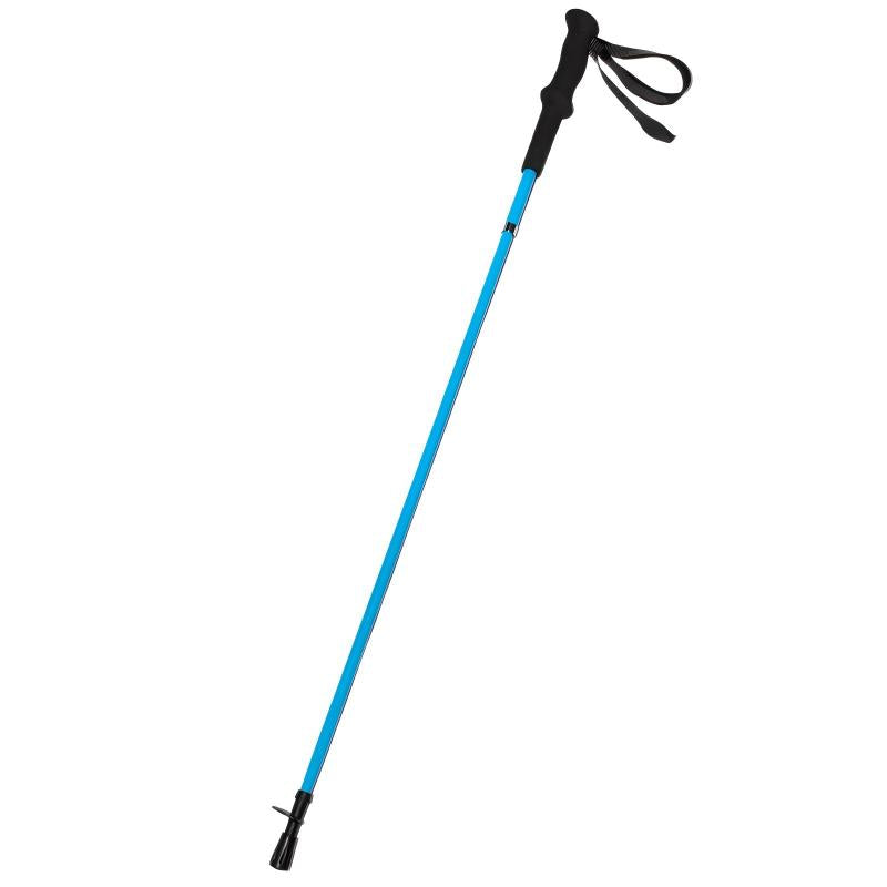 Carbon Trekking Poles – High Visibility & Foldable (Neon Blue)