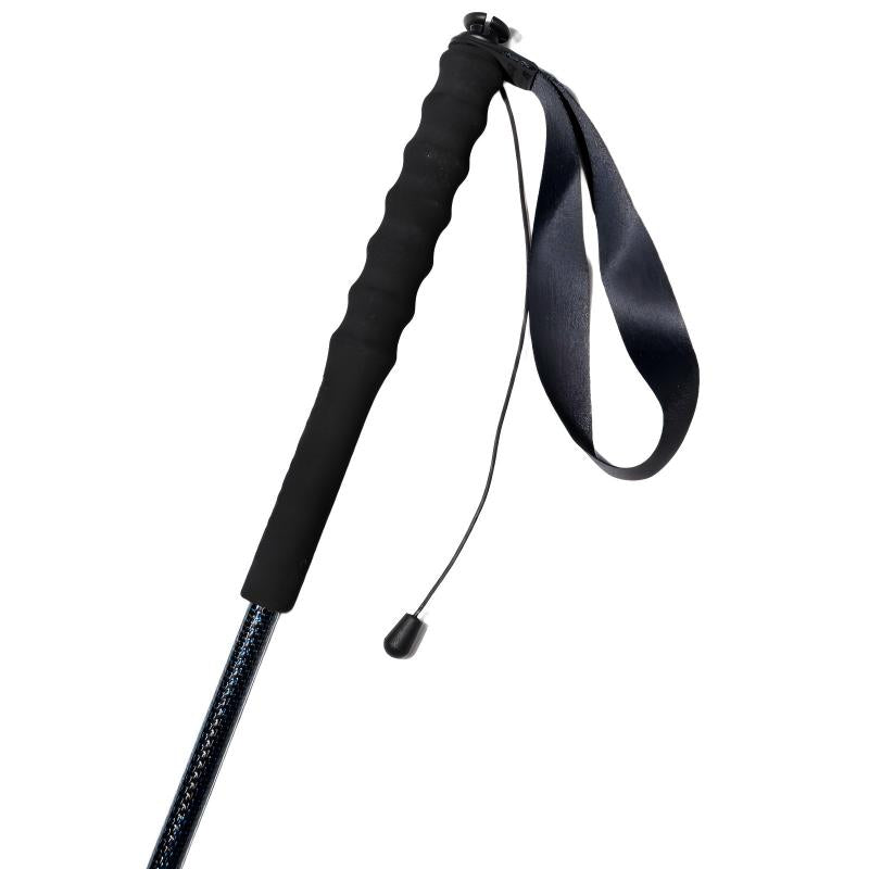 120g Carbon Fiber Hiking Poles – Foldable & Ultralight (Silver Blue)
