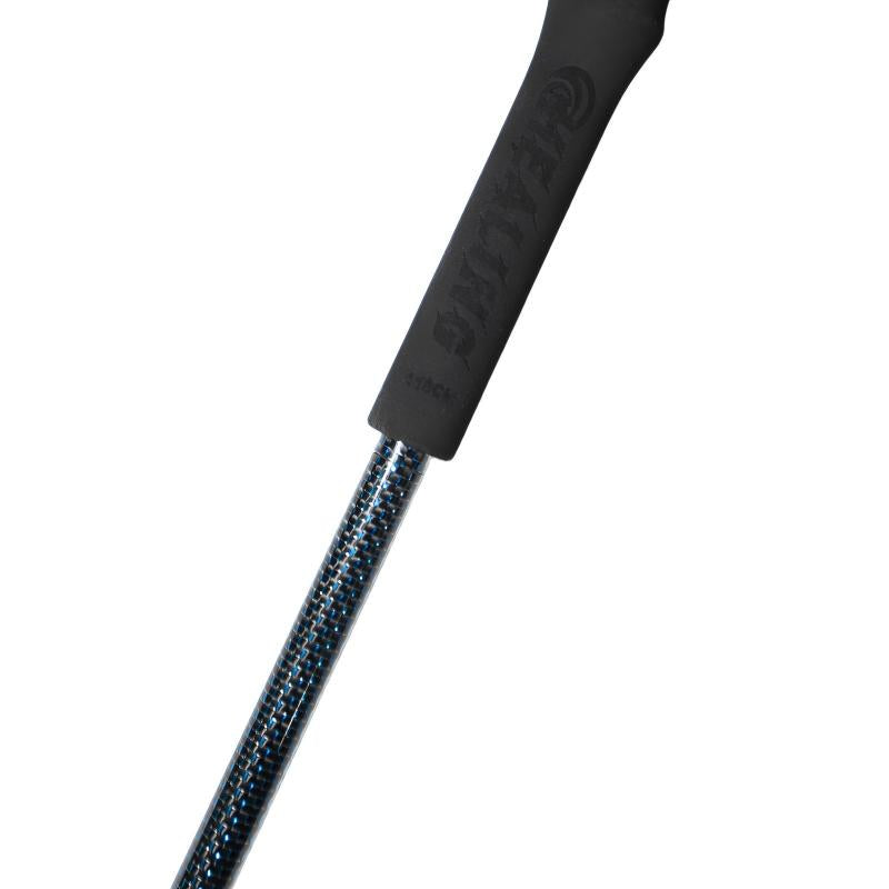 120g Carbon Fiber Hiking Poles – Foldable & Ultralight (Silver Blue)