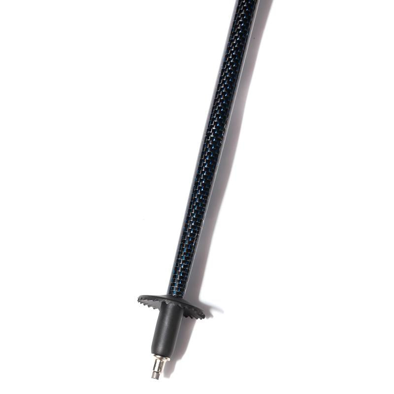 120g Carbon Fiber Hiking Poles – Foldable & Ultralight (Silver Blue)