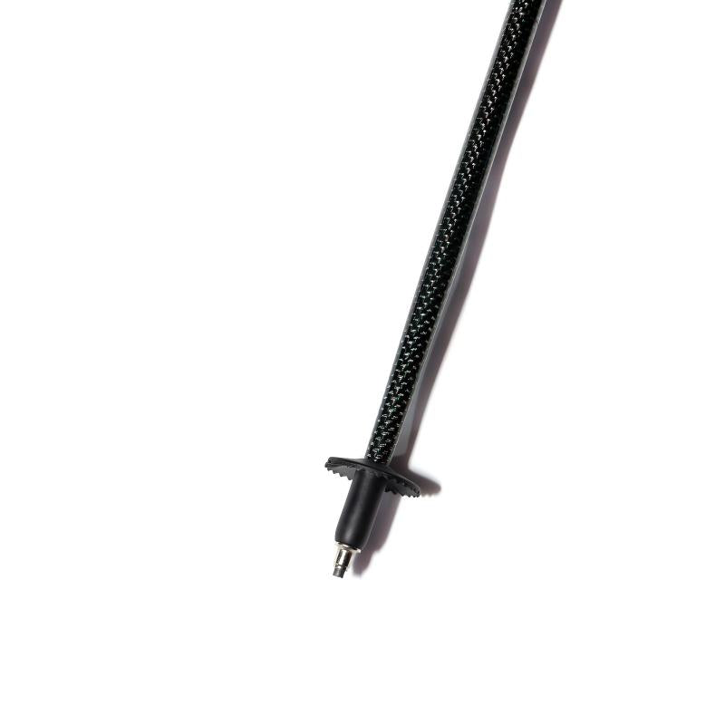 Foldable Carbon Hiking Poles – Packs Down to 26cm (Silver Green)