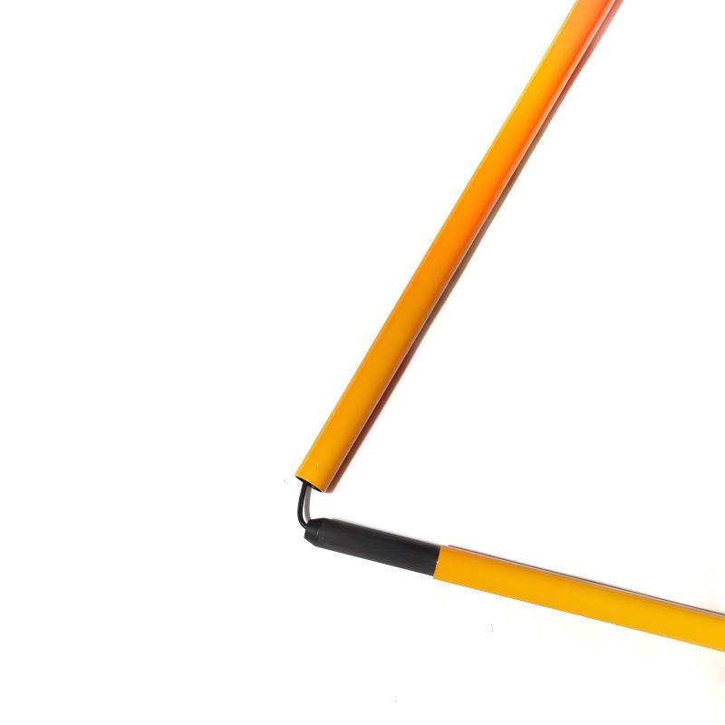 Carbon Hiking Poles – Gradient Design & Foldable (Orange)