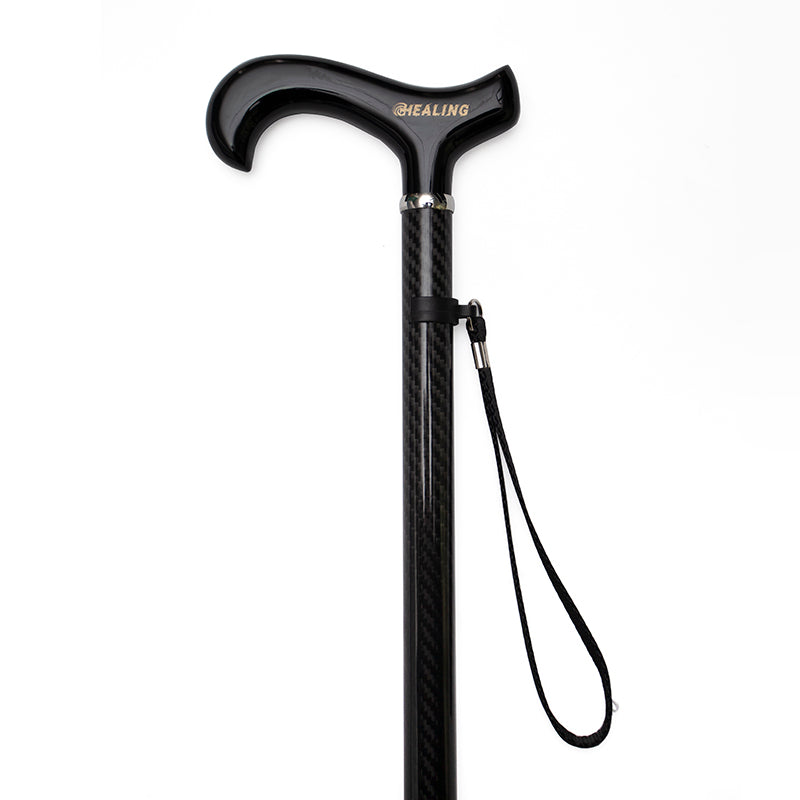 Ultralight Carbon Fiber Walking Cane - Adjustable Height
