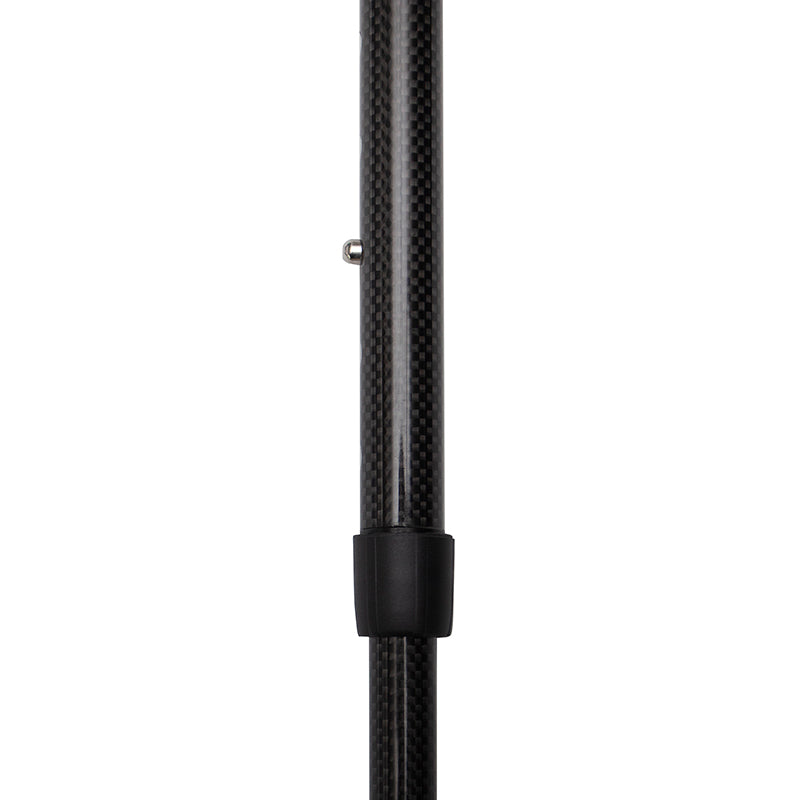 Ultralight Carbon Fiber Walking Cane - Adjustable Height （Matt black）