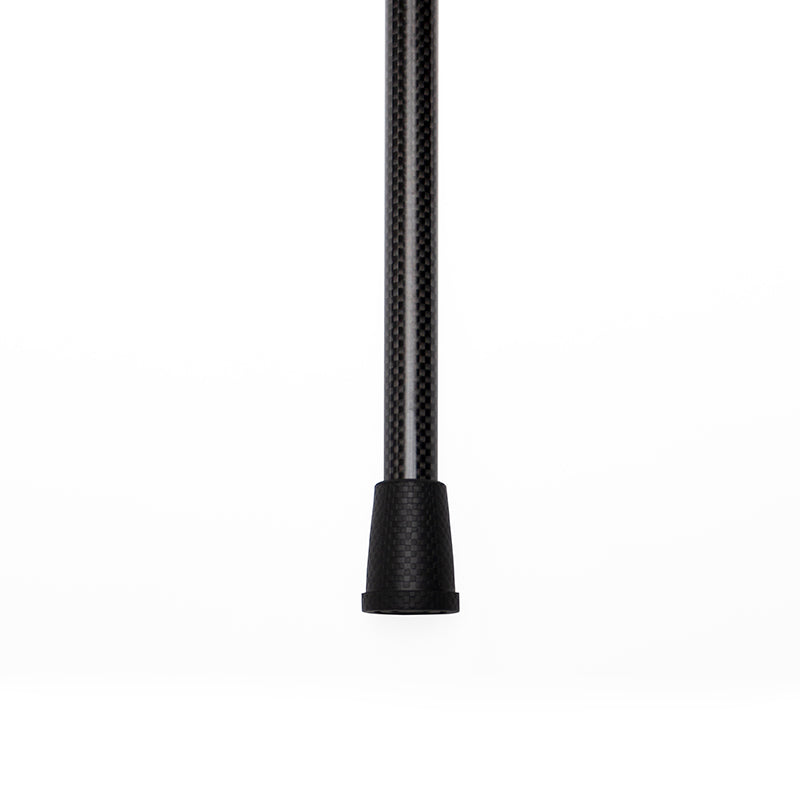 Ultralight Carbon Fiber Walking Cane - Adjustable Height （Matt black）