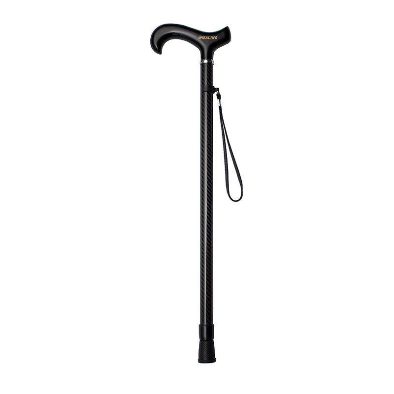 Ultralight Carbon Fiber Walking Cane - Adjustable Height