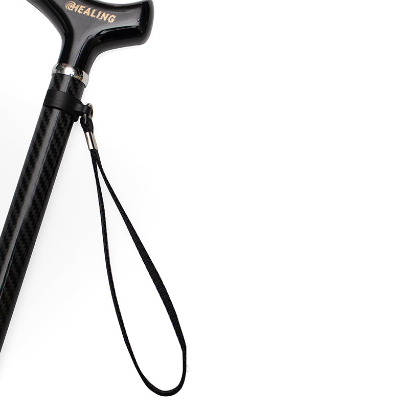 Ultralight Carbon Fiber Walking Cane - Adjustable Height