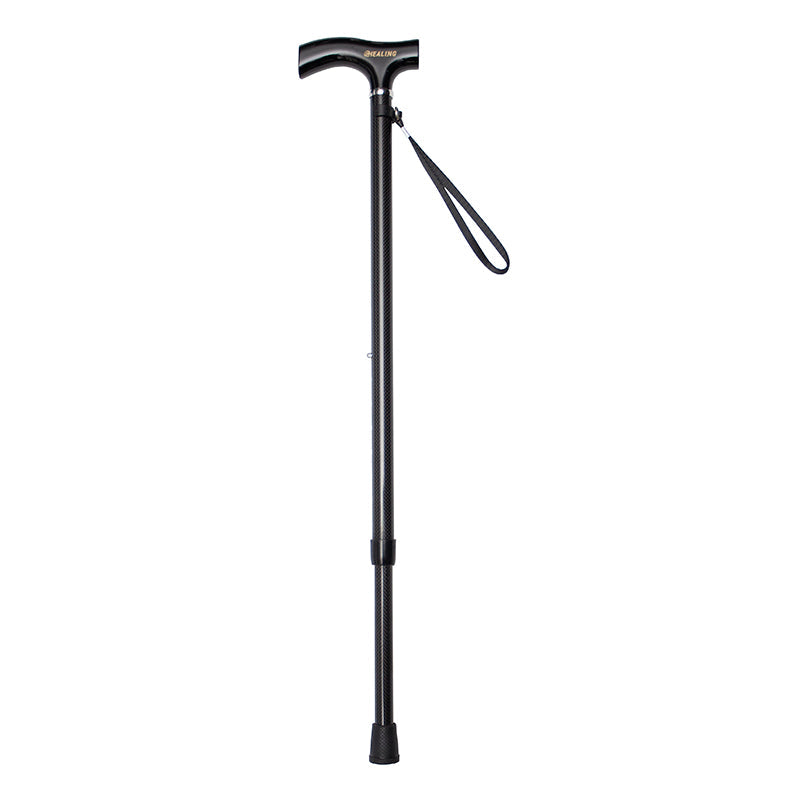 Ultralight Carbon Fiber Walking Cane - Adjustable Height