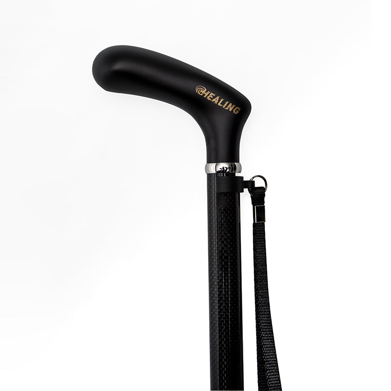 Ultralight Carbon Fiber Walking Cane - European style K handle
