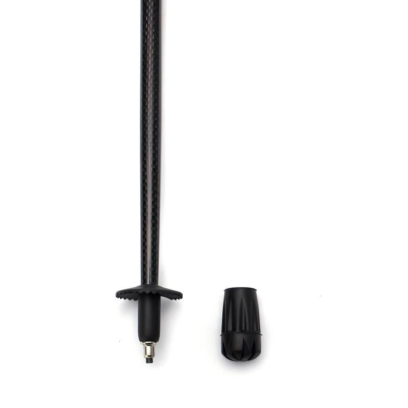 Foldable Carbon Hiking Poles – Packs Down to 26cm (Carbon Black)