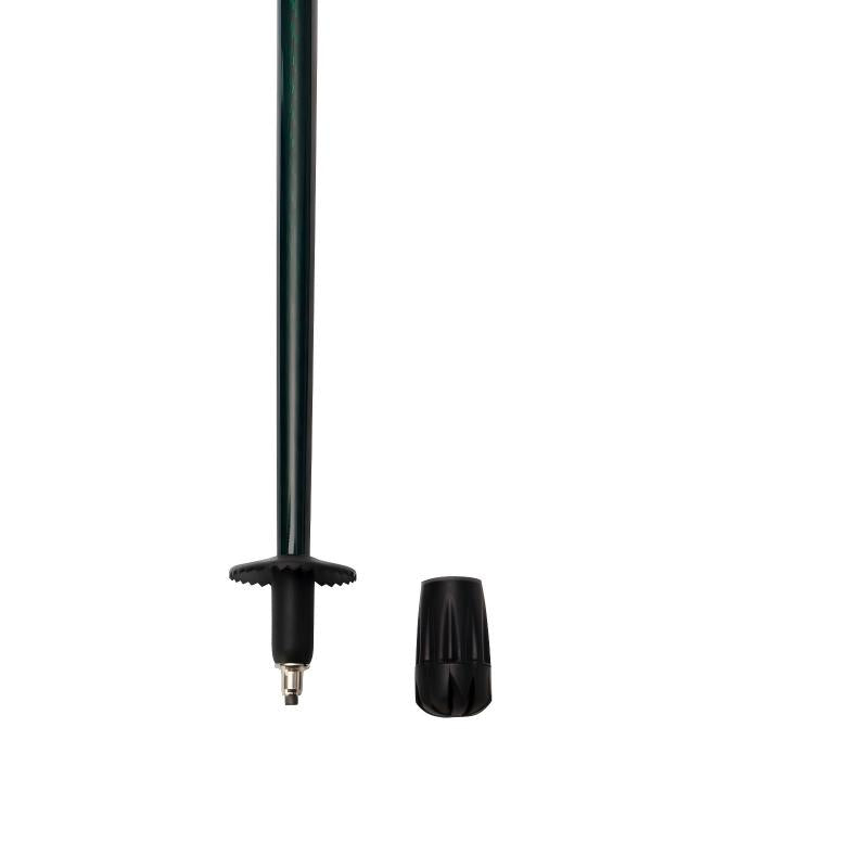 Foldable Carbon Hiking Poles – Compact & Lightweight (Dark Green)