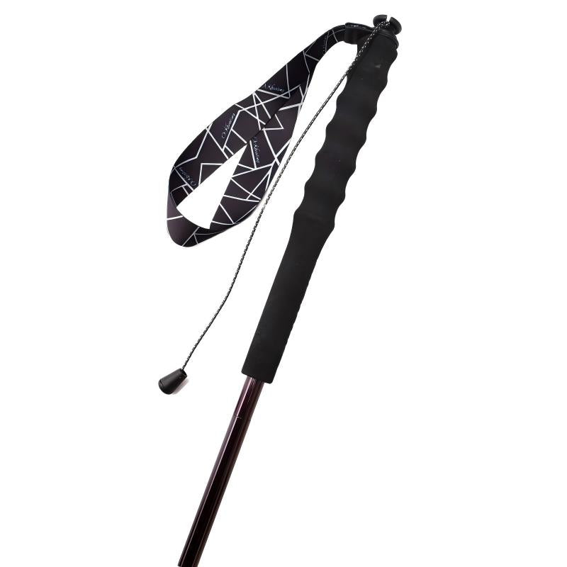 Carbon Trekking Poles – Lightweight & Foldable (Dark Red)