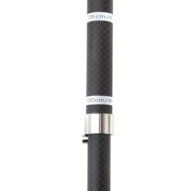 Carbon Trekking Poles – Z-Folding Compact Design (Black Red)