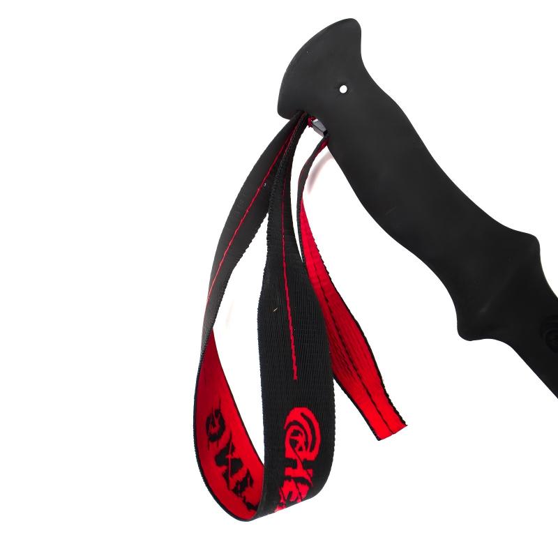 Carbon Trekking Poles – Z-Folding Compact Design (Black Red)