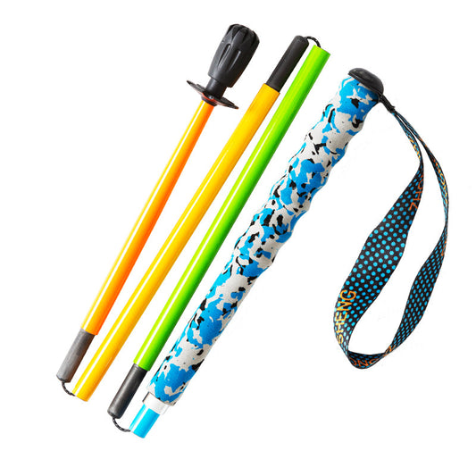 Carbon Fiber Hiking Poles – Colorful Folding & Ultralight