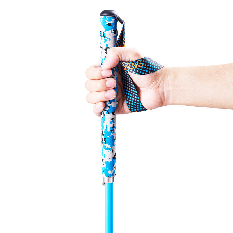 Carbon Fiber Hiking Poles – Colorful Folding & Ultralight