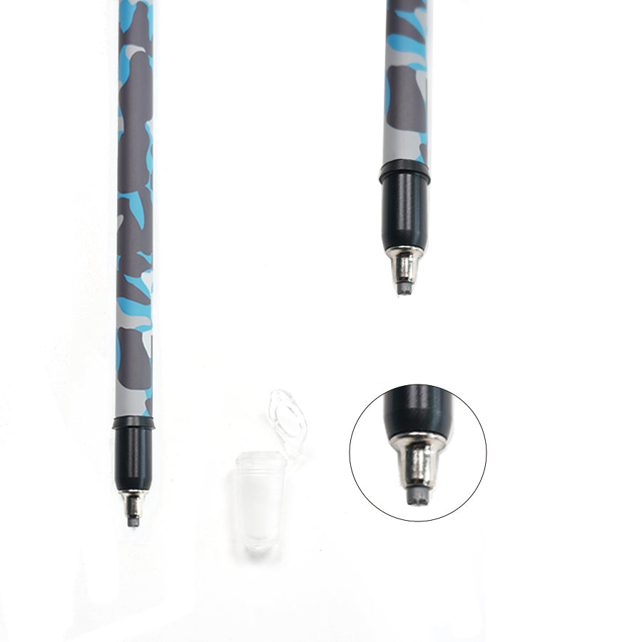 Carbon Trekking Poles – Lightweight & Foldable (Blue Camo)